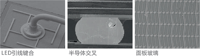 桌面式掃描電子顯微鏡下的半導體電子